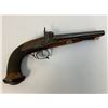Image 1 : ANTIQUE FRENCH .62 CAL. D'ACIER DOUBLE BARREL PISTOL