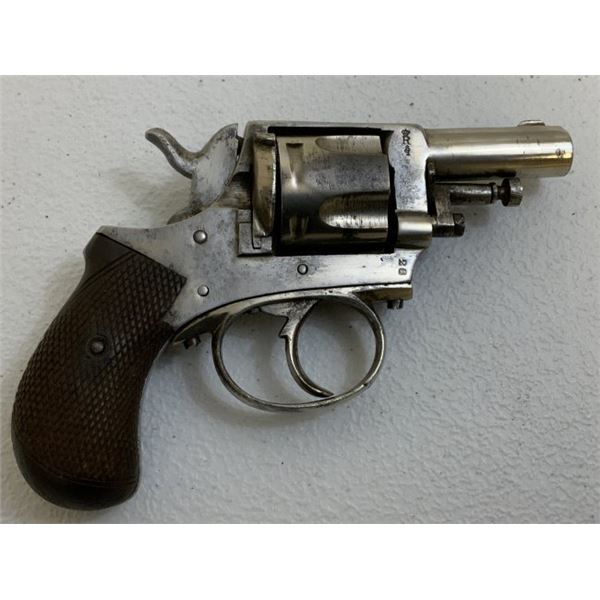 ANTIQUE VICTORIAN BRITISH BULLDOG REVOLVER .32 CAL. BELGIUM MADE