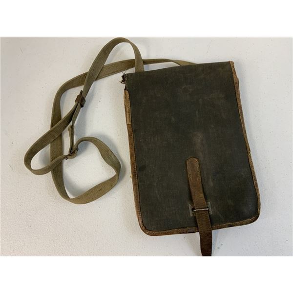 WWII USSR OFFICER MAP CASE WITH SHOULDER STRAP