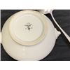 Image 7 : NAZI GERMANY LUFTWAFFE PORCELAIN MESS HALL SOUP TUREEN WITH LADLE