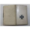 Image 4 : IMPERIAL GERMANY WWI 1914 IRON CROSS PERSONAL WRITING BOOK