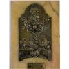 Image 2 : ANTIQUE 1914 AUSTRIA HUNGARY EMPIRE K.U.K. POSTAL AWARD PLAQUE BRASS ON MARBLE