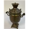 Image 4 : ANTIQUE RUSSIAN SMALL SIZE BRASS SAMOVAR TEA KETTLE