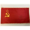 Image 1 : USSR VINTAGE SOVIET UNION OFFICIAL DELEGATION RED TABLE FLAG