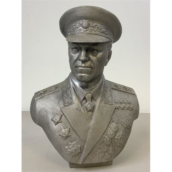 USSR MARSHAL OF THE SOVIET UNION GEORGIY ZHUKOV BUST