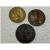 Image 1 : IMPERIAL RUSSIA ALEXANDER I LOT OF 3 NAPOLEONIC WARS JETTONS MEDALS