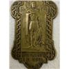Image 3 : IMPERIAL RUSSIA ST. ALEXANDER NEVSKY BRASS ICON MEDAL