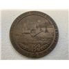 Image 2 : USSR 25th ANNIVERSARY OF THE DEVELOPMENT OF VIRGIN AND FALLOW LANDS BRONZE MEDAL