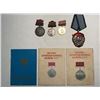 Image 1 : USSR GROUP OF AGRICULTURE PRIZE MEDAL SET WITH ORDER