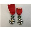 Image 3 : ANTIQUE FRENCH LEGION OF HONOR 1870 MEDALS LOT OF 2