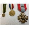 Image 3 : ANTIQUE FRENCH WWI / WWII MEDALS
