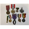 Image 8 : ANTIQUE FRENCH WWI / WWII MEDALS