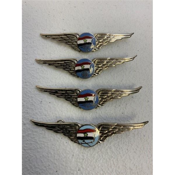 EGYPT SET OF 4 EGYPTIAN AIR FORCE WING