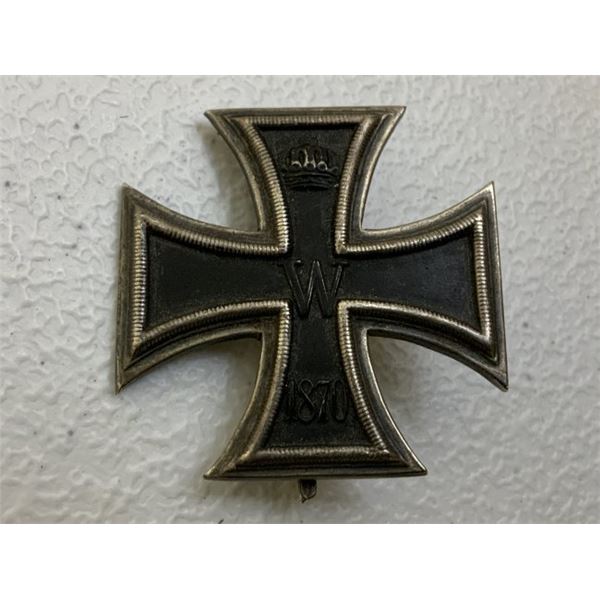IMPERIAL GERMANY 1870 IRON CROSS 1st CLASS