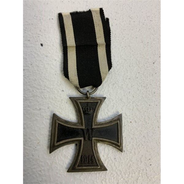 WWI IMPERIAL GERMANY 1914 IRON CROSS 2nd CLASS