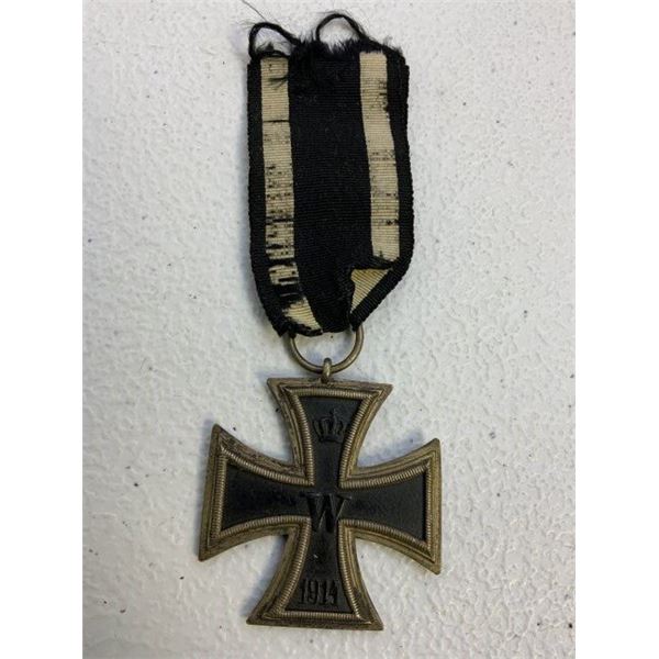 WWI IMPERIAL GERMANY 1914 IRON CROSS 2nd CLASS