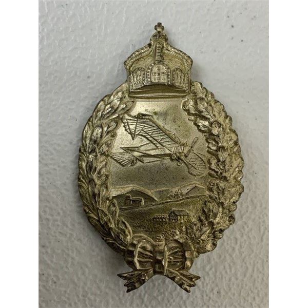 WWI IMPERIAL GERMAN PRUSSIAN PILOTS BADGE