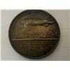 Image 1 : GERMANY SILVER MEDAL LZ126 ZEPPELIN CROSSING TO AMERICA