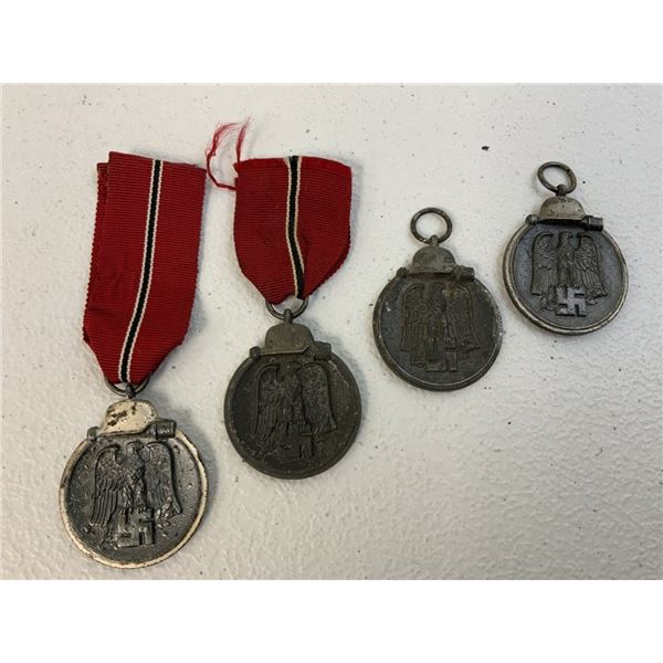 WWII GERMANY THIRD REICH RUSSIAN FRONT MEDAL LOT