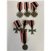 Image 2 : WWII GERMANY THIRD REICH 1939 WAR MERIT CROSS MEDALS LOT