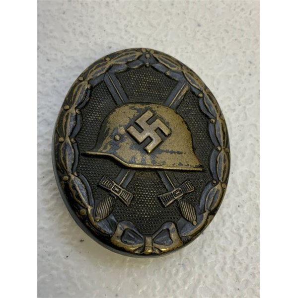 WWII GERMANY WOUND BADGE IN BLACK