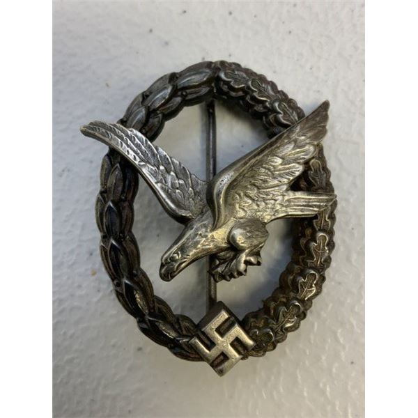 WWII GERMAN LUFTWAFFE AIR GUNNERS BADGE JMME