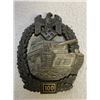 Image 1 : WWII GERMAN PANZER ASSAULT BADGE 100 ENGAGEMENTS BY JFS