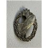 Image 1 : GERMAN NAZI ARMY BRONZE BALLOON OBSERVER BADGE IN SILVER
