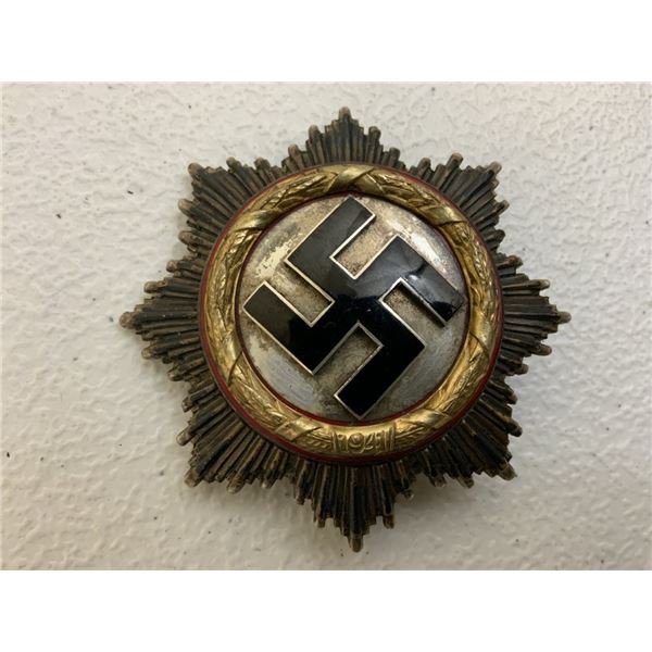 WWII NAZI GERMANY 1941 GERMAN CROSS IN GOLD