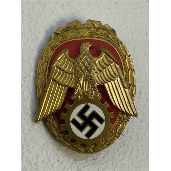 NAZI GERMANY THIRD REICH PIONEER OF LABOUR DECORATION 1940