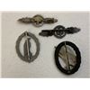 Image 2 : WWII GERMANY THIRD REICH LUFTWAFFE BADGES REENACTORS LOT