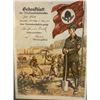 Image 5 : GERMANY THIRD REICH RAD COLORFUL DOCUMENT FRAMED