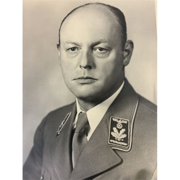NAZI GERMAN LARGE STUDIO PHOTO NAZI PARTY OFFICIAL ERICH HILGENFELDT