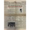 Image 1 : GERMANY THIRD REICH WWII GERMAN NEWSPAPER "Volkisher Beobachter" JANUARY 15 , 1941