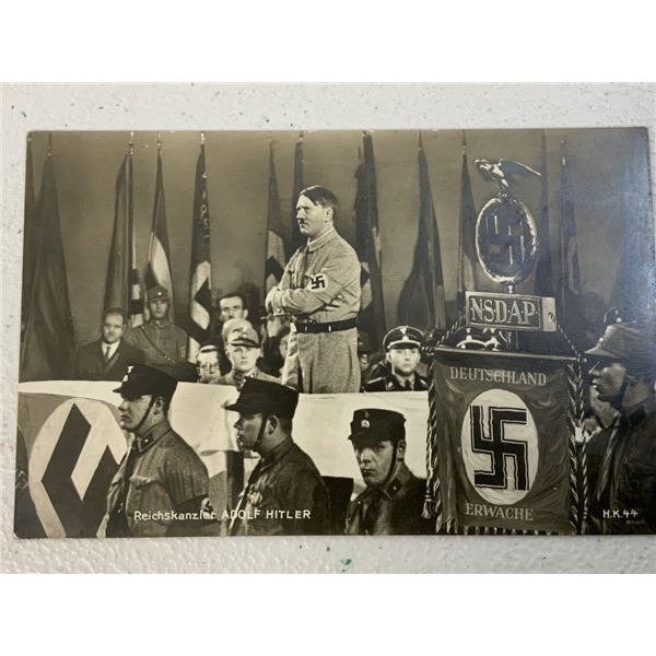 NAZI GERMANY ADOLF HITLER POSTCARD