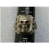 Image 10 : WWII GERMAN SILVER SCULL SS RING