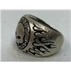 Image 3 : VINTAGE .925 SILVER HARLEY DAVIDSON MOTORCYCLES SCULL RING