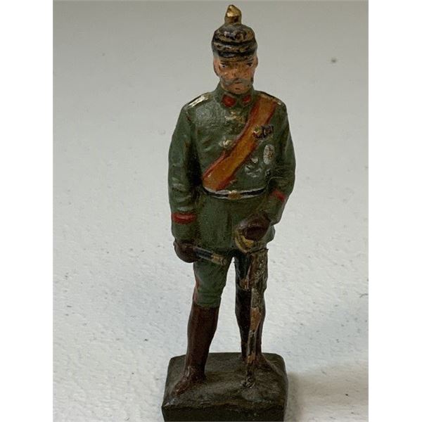 GERMAN THIRD REICH PERIOD LINEOL TOY FIELD MARSHAL VON HINDENBURG