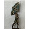 Image 4 : GERMAN THIRD REICH PERIOD LINEOL TOY SOLDIERS NAVY FLAG BEARER