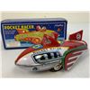 Image 1 : SCHULLING ROCKET RACER TIN TOY COLLECTORS MODEL IN THE BOX