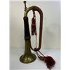Image 1 : ANTIQUE 19th CENTURY FRENCH MILITARY TRUMPET 1899