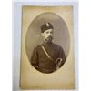 Image 2 : IMPERIAL RUSSIA ANTIQUE CABINET PHOTO PORTRAIT MILITARY MAN WITH SWORD