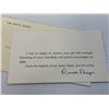 Image 5 : PRESIDENT RONALD REAGAN SIGNED THANK YOU CARD DATED MAY 8 , 1981