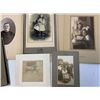 Image 2 : ANTIQUE PHOTOGRAPHY LARGE LOT OF STUDIO PHOTO CARDS PORTRAITS