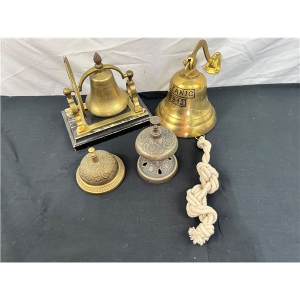 Assortment of Brass Bells