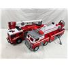 Image 1 : 2 Toy Plastic Fire Trucks