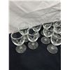 Image 2 : 10 Sherry Glasses.