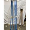 Image 1 : Vintage Cross Country Skis and Poles