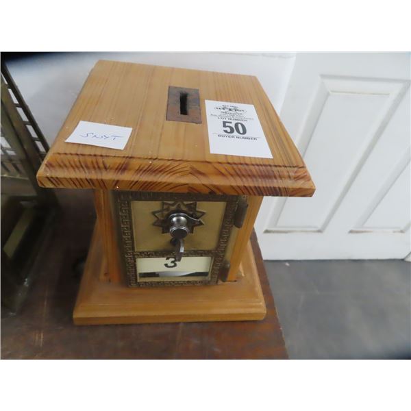 Vintage Safe Style Coin Bank