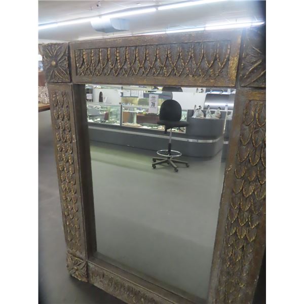 Ornately Framed Mirror - 42 x 54 - No Shipping